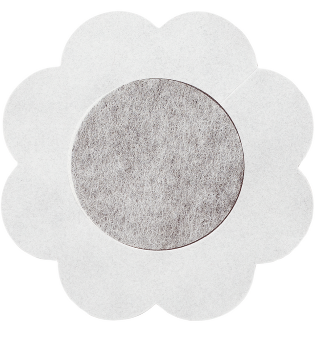 BYE-BRA - FLOWER NIPPLE CUPS PACK 3 UNITS SIZE M