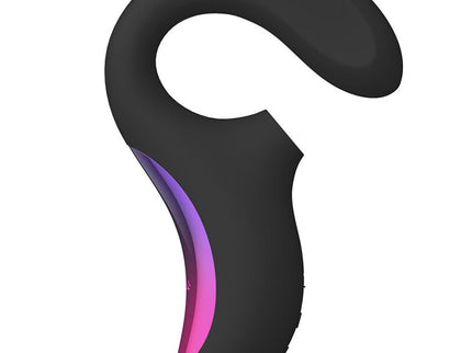 LELO - ENIGMA DOUBLE SUCTION STIMULATION MASSAGER BLACK