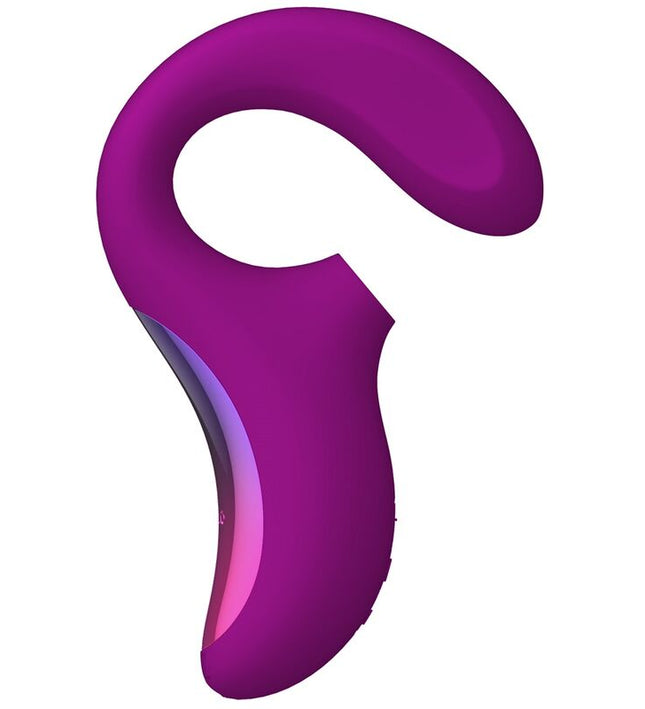 LELO - ENIGMA DOUBLE SUCTION STIMULATION PURPLE MASSAGER