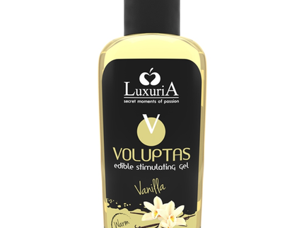INTIMATELINE LUXURIA - VOLUPTAS EDIBLE MASSAGE GEL WARMING EFFECT - VANILLA 100 ML