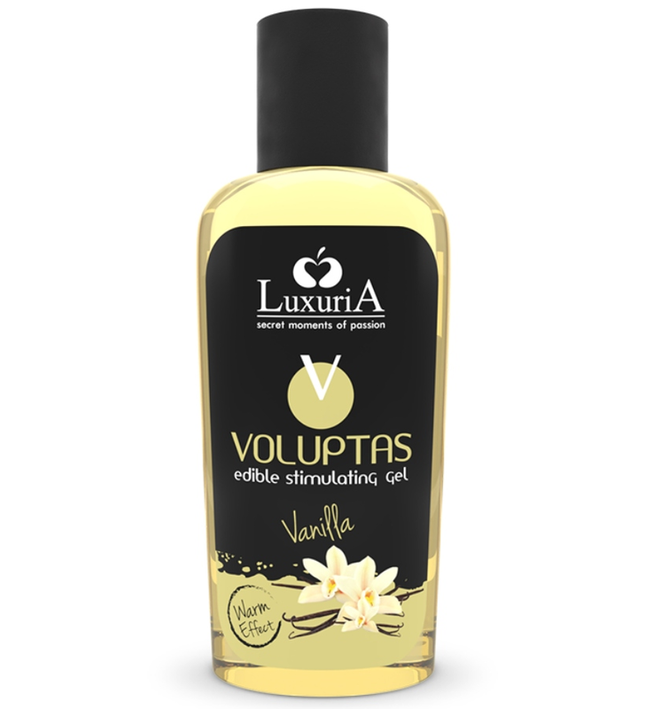 INTIMATELINE LUXURIA - VOLUPTAS EDIBLE MASSAGE GEL WARMING EFFECT - VANILLA 100 ML