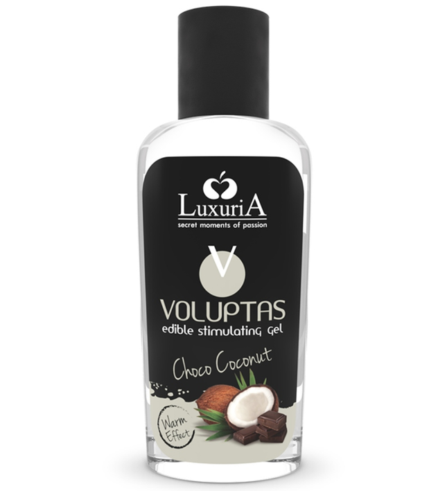 INTIMATELINE LUXURIA - VOLUPTAS EDIBLE MASSAGE GEL WARMING EFFECT - COCONUT AND CREAM 100 ML
