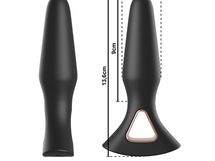 ANBIGUO - WATCHME REMOTE CONTROL VIBRATOR ANAL PLUG ALEXANDRU