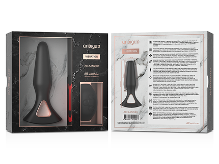 ANBIGUO - WATCHME REMOTE CONTROL VIBRATOR ANAL PLUG ALEXANDRU