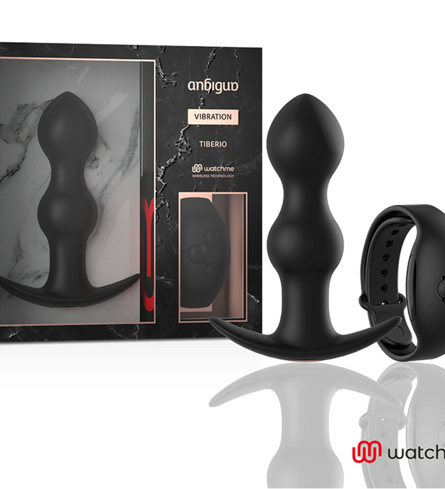 ANBIGUO - WATCHME REMOTE CONTROL PLUG ANAL VIBRATOR TIBERIO