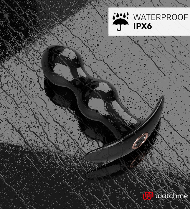 ANBIGUO - WATCHME REMOTE CONTROL PLUG ANAL VIBRATOR TIBERIO