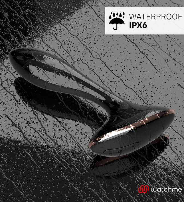 ANBIGUO - WATCHME REMOTE CONTROL VIBRATOR ANAL PLUG VERNET