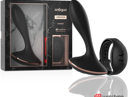 ANBIGUO - WATCHME REMOTE CONTROL VIBRATOR ANAL PLUG VERNET