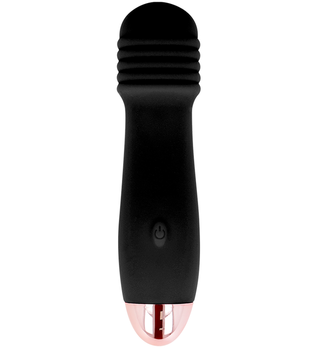 DOLCE VITA - RECHARGEABLE VIBRATOR THREE BLACK 7 SPEED