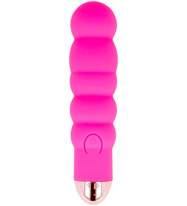 DOLCE VITA - RECHARGEABLE VIBRATOR SIX PINK 7 SPEEDS