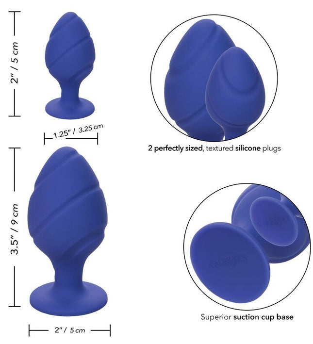 CALEXOTICS - CHEEKY BUTTPLUG PURPLE