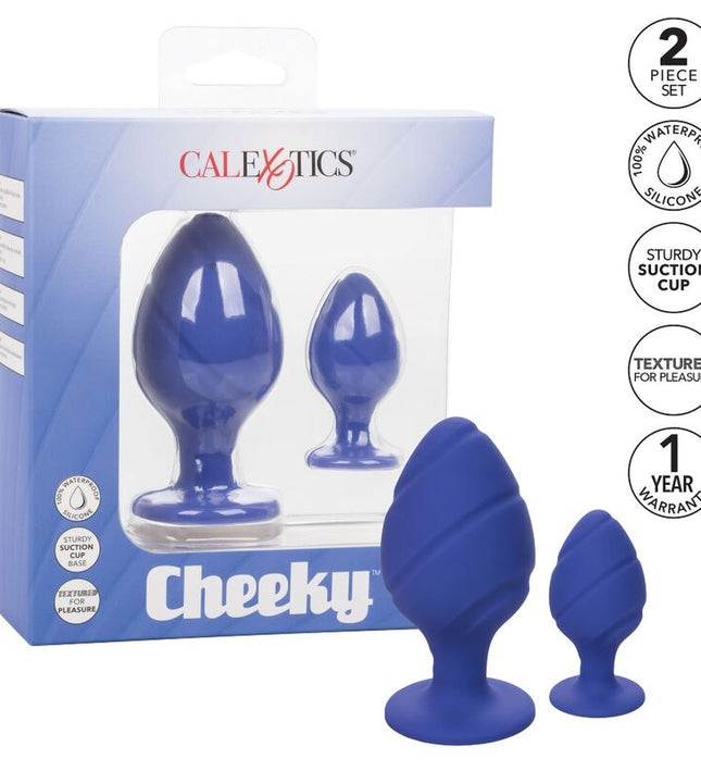 CALEXOTICS - CHEEKY BUTTPLUG PURPLE
