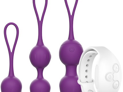 REWOLUTION - REWOBEADS VIBRATING BALLS REMOTE CONTROL WITH WATCHME TECHNOLOGY