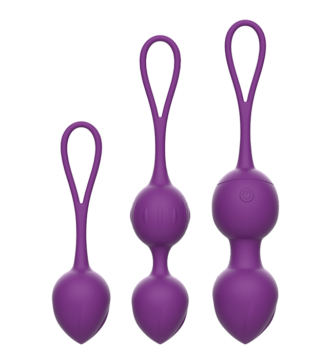 REWOLUTION - REWOBEADS VIBRATING BALLS REMOTE CONTROL WITH WATCHME TECHNOLOGY