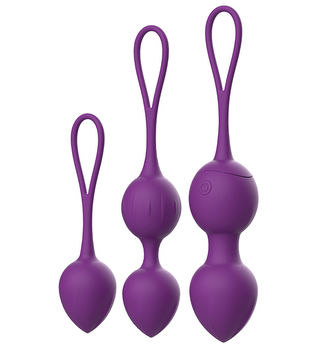 REWOLUTION - REWOBEADS VIBRATING BALLS REMOTE CONTROL WITH WATCHME TECHNOLOGY