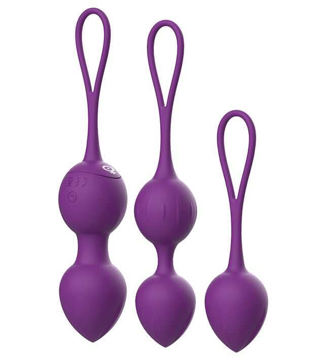 REWOLUTION - REWOBEADS VIBRATING BALLS REMOTE CONTROL WITH WATCHME TECHNOLOGY