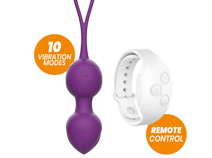REWOLUTION - REWOBEADS VIBRATING BALLS REMOTE CONTROL WITH WATCHME TECHNOLOGY