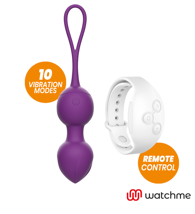REWOLUTION - REWOBEADS VIBRATING BALLS REMOTE CONTROL WITH WATCHME TECHNOLOGY