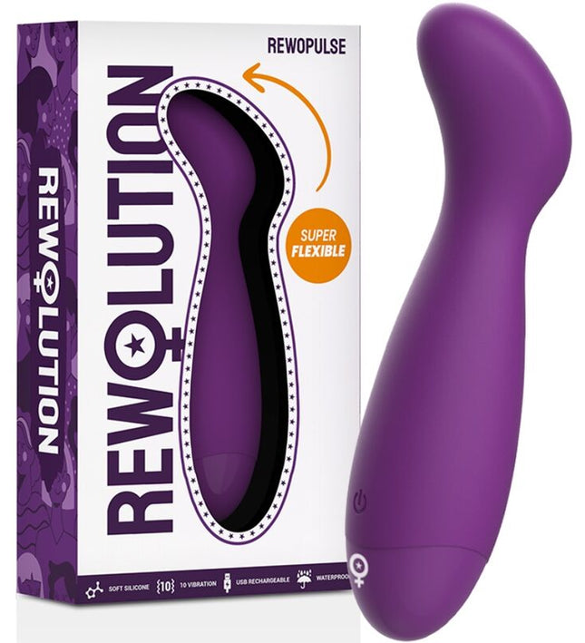 REWOLUTION - REWOPULSE FLEXIBLE VIBRATOR G-POINT STIMULATOR