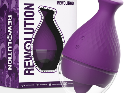 REWOLUTION - REWOLINGO VIBRATOR WITH TONGUE