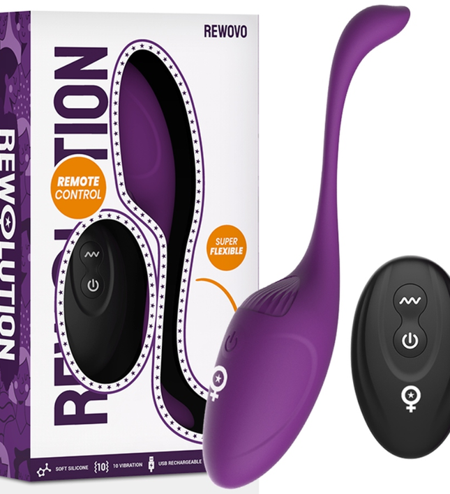 REWOLUTION - REWOVO EGG VIBRATOR REMOTE CONTROL