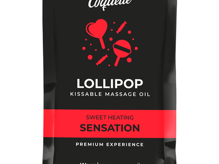 COQUETTE CHIC DESIRE - POCKET LOLLIPOP KISSABLE MASSAGE OIL HEATING SENSATION 10 ML