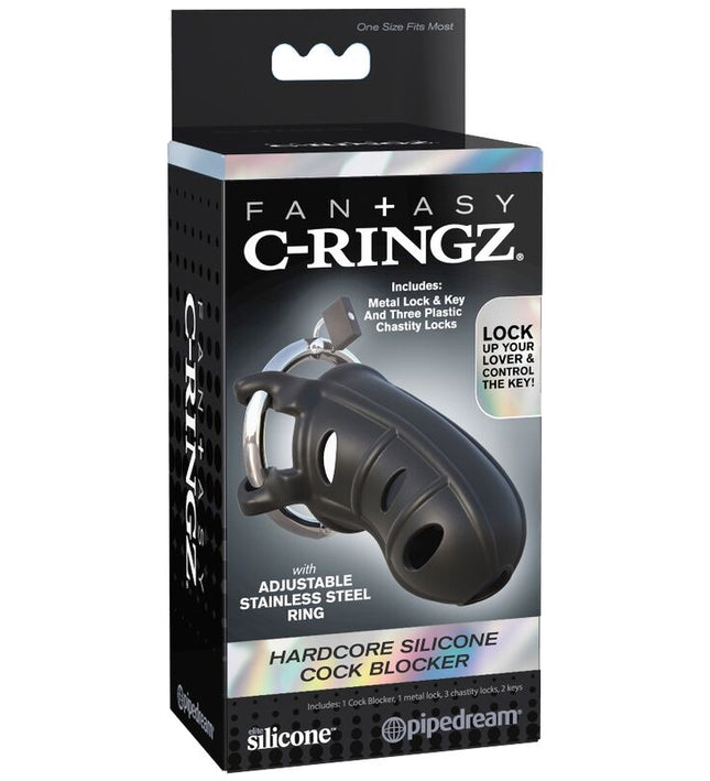 FANTASY C-RINGZ - EXTREME SILICONE COCK BLOCKER