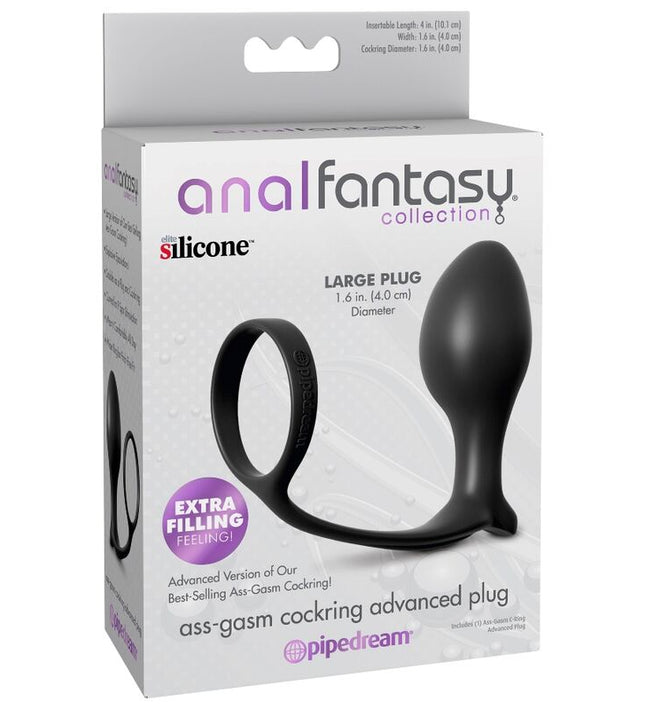 ANAL FANTASY - COLLECTION ASS-GASM ADVANCED RING WITH ANAL PLUG