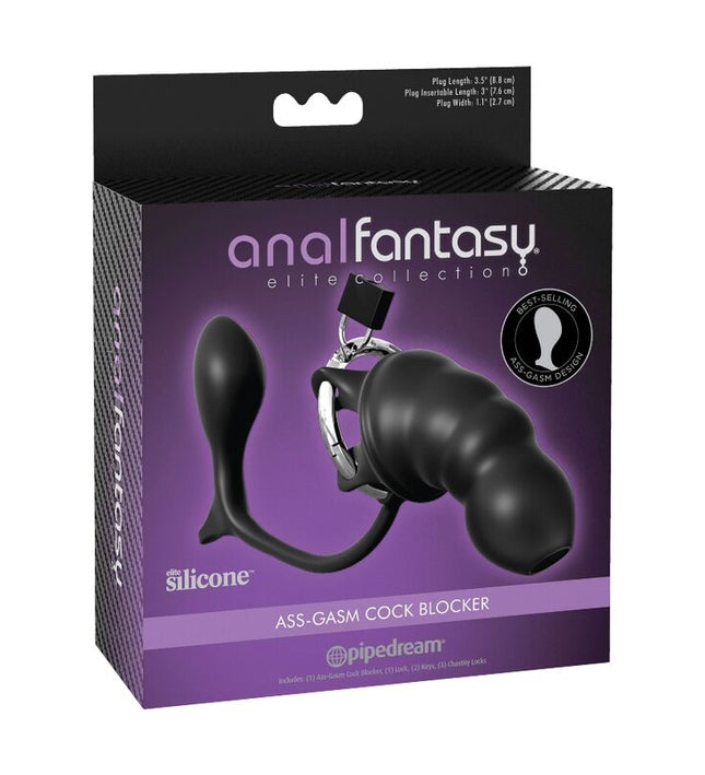 ANAL FANTASY ELITE COLLECTION - ASS-GASM COCK BLOCKER
