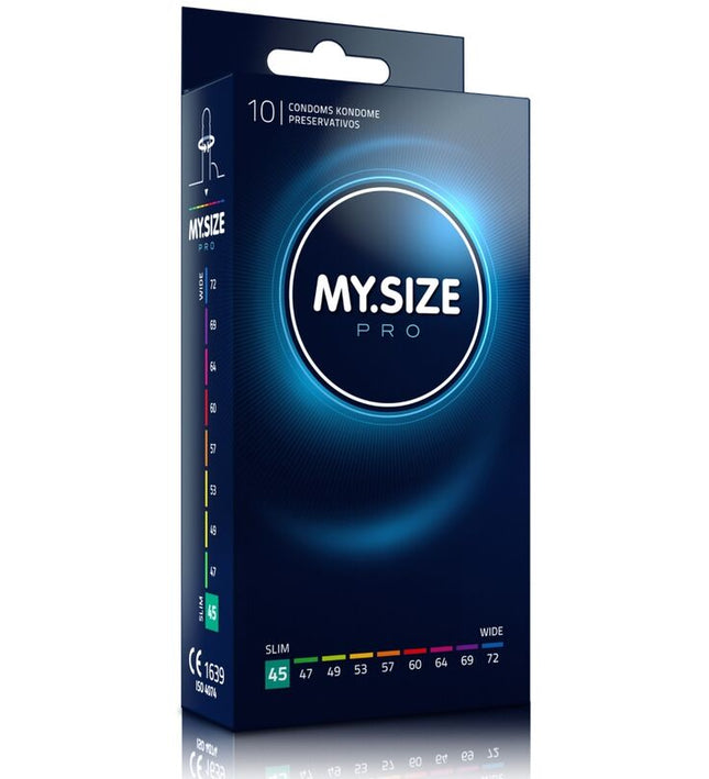 MY SIZE - PRO CONDOMS 45 MM 10 UNITS