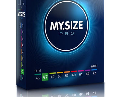 MY SIZE - PRO CONDOMS 47 MM 3 UNITS
