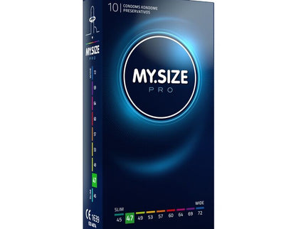 MY SIZE - PRO CONDOMS 47 MM 10 UNITS