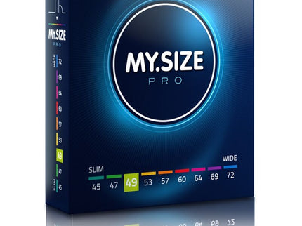 MY SIZE - PRO CONDOMS 49 MM 3 UNITS