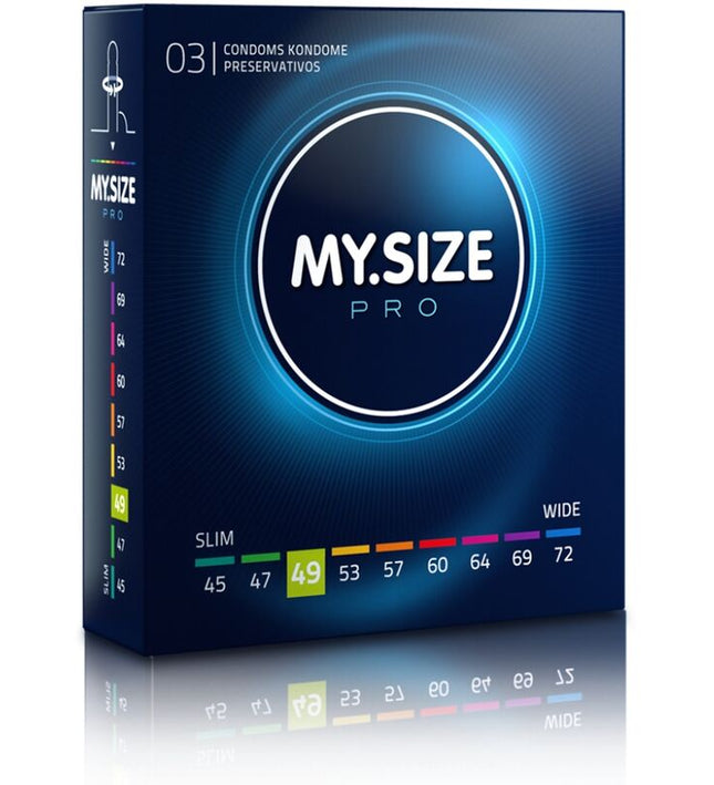 MY SIZE - PRO CONDOMS 49 MM 3 UNITS