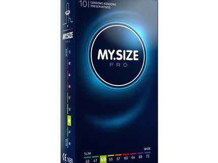 MY SIZE - PRO CONDOMS 49 MM 10 UNITS