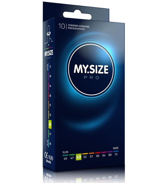 MY SIZE - PRO CONDOMS 49 MM 10 UNITS