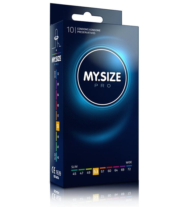 MY SIZE - PRO CONDOMS 53 MM 10 UNITS