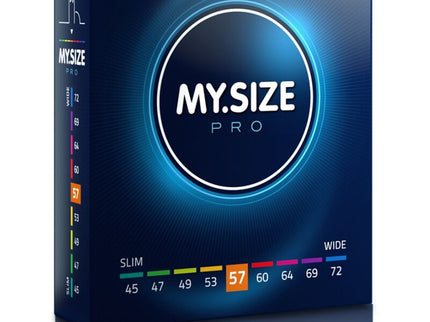 MY SIZE - PRO CONDOMS 57 MM 3 UNITS