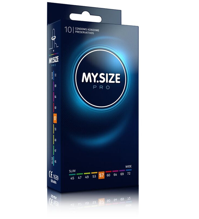 MY SIZE - PRO CONDOMS 57 MM 10 UNITS