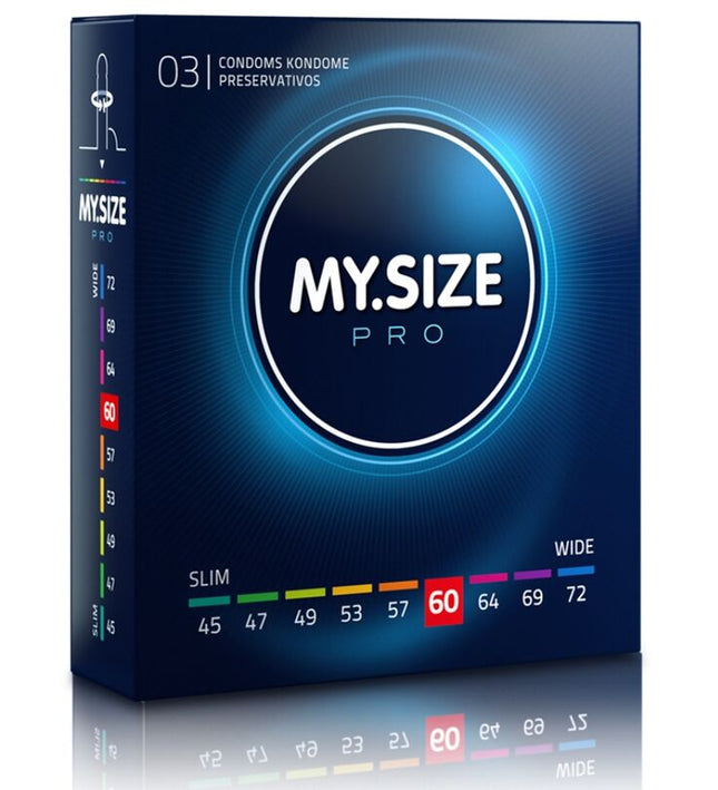 MY SIZE - PRO CONDOMS 60 MM 3 UNITS