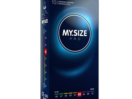 MY SIZE - PRO CONDOMS 60 MM 10 UNITS