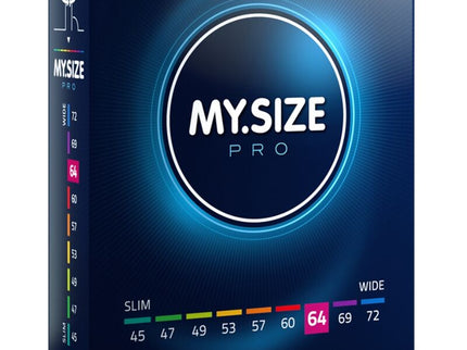 MY SIZE - PRO CONDOMS 64 MM 3 UNITS