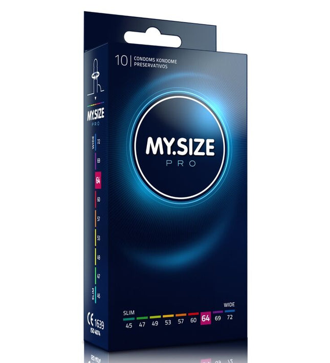 MY SIZE - PRO CONDOMS 64 MM 10 UNITS