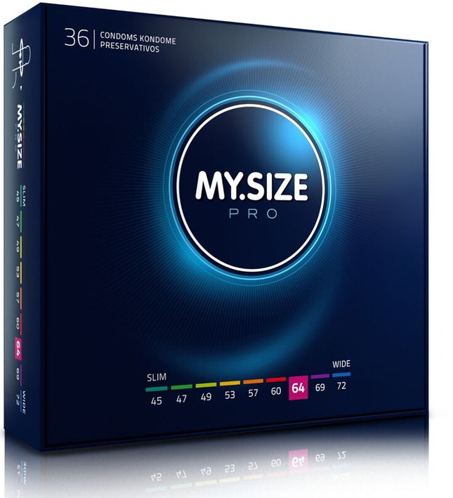 MY SIZE - PRO CONDOMS 64 MM 36 UNITS