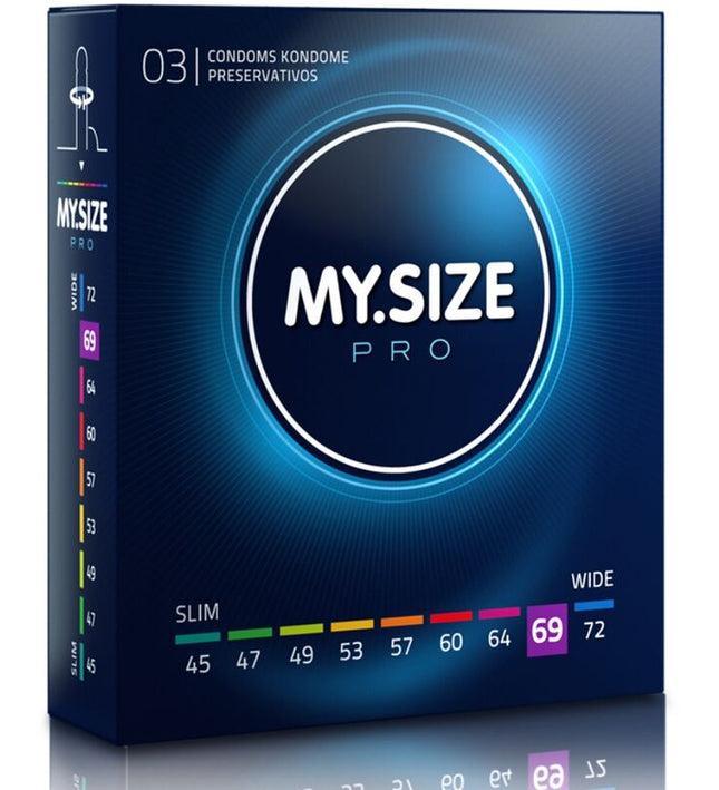 MY SIZE - PRO CONDOMS 69 MM 3 UNITS