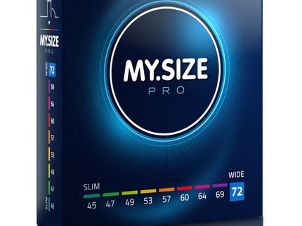 MY SIZE - PRO CONDOMS 72 MM 3 UNITS
