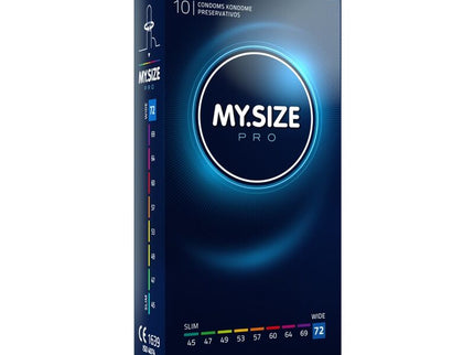 MY SIZE - PRO CONDOMS 72 MM 10 UNITS