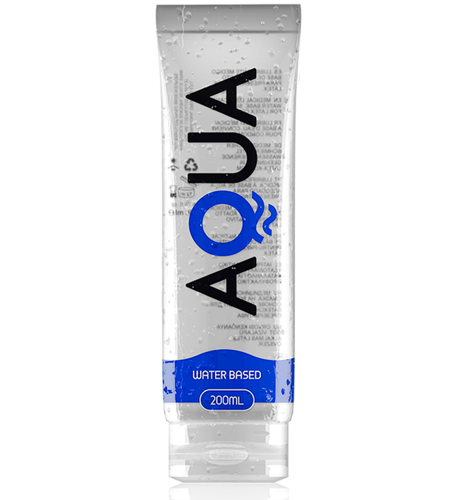 AQUA QUALITY - LUBRICANTE BASE DE AGUA 200 ML