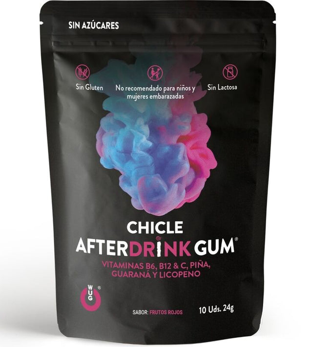 WUG GUM - AFTER DRINK HANGOVER 10 UNITS