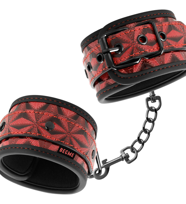 BEGME - RED EDITION PREMIUM ANKLE CUFFS WITH NEOPRENE LINING